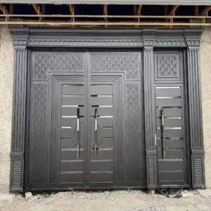 Lazer darvoza – zamonaviy fason darvozalar